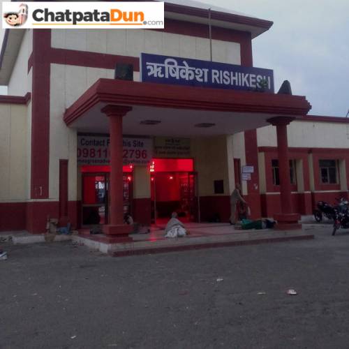 Entrance of Rishikesh Railway Station